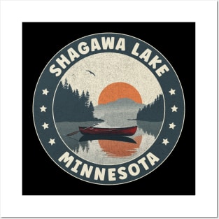 Shagawa Lake Minnesota Sunset Posters and Art